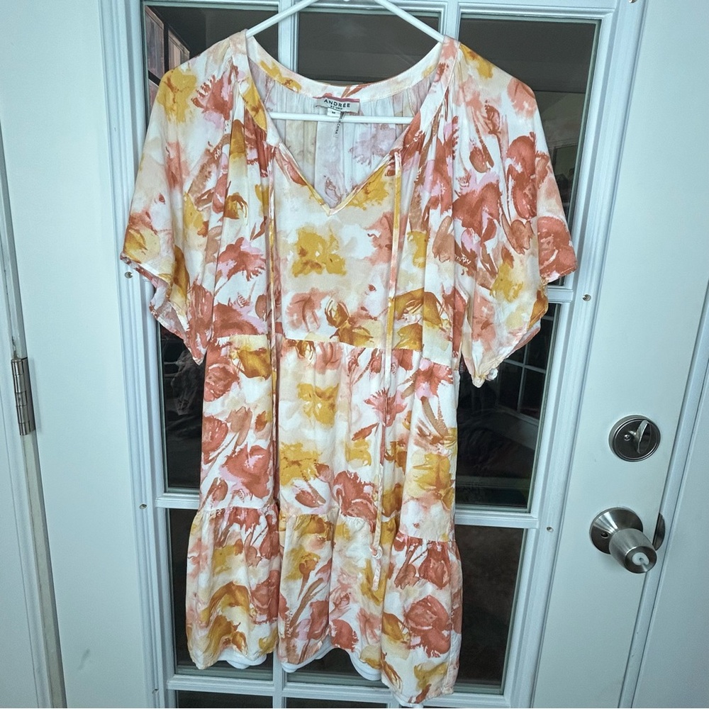 ANDREE BY UNIT Multicolor Floral‎ Blouse